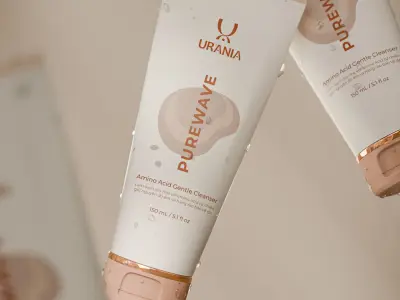 Cosmetic Tube 3D Model Lighting Low-poly 3D model Low-poly 3D model