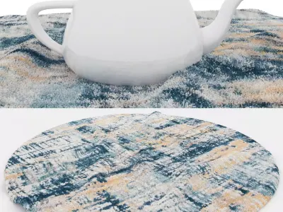 Rugs No 1047 Low-poly 3D model