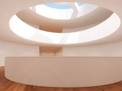 Contemporary Atrium 3D model