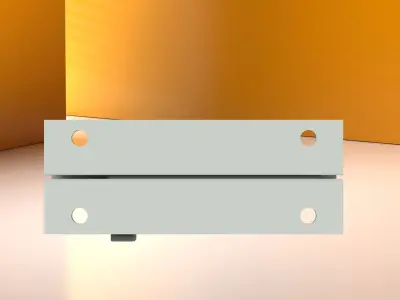 Barrel Bolt 3D model