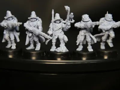 Scavenger Bounty Hunters 3D print model