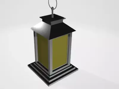 Basic Lantern Free 3D model