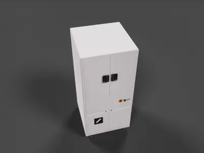 Cabinet - Low Poly Low-poly 3D model