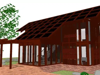 Creative Design-Holiday Cabin-0148 3D model