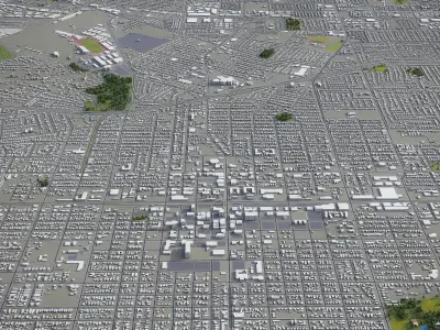 Pomona  Low-poly 3D model