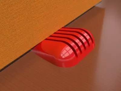 A  printable doorstop 3D print model