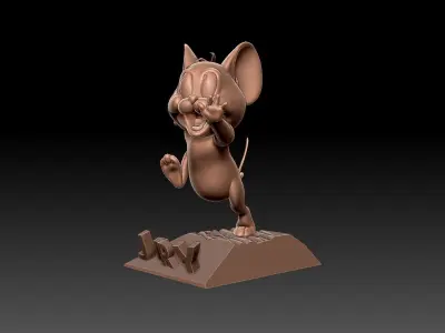 Jerry for 3D print STL 3D print model