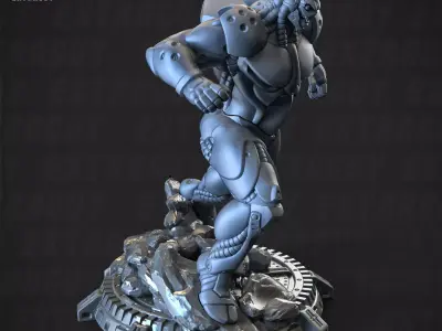  BGC Bloomers Boost Unit 130mm and 32mm 3D print model