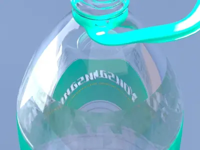 WATER BOTTLE 3D model