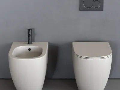 Nic Design Pin WC 3D model