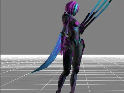 Natalia Limited-time Event Low-poly 3D model