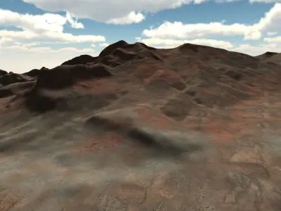 Terrain Texture Set  3D model