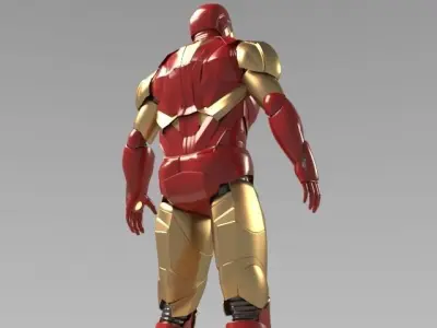 Iron Man Suit 3D model