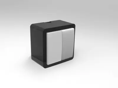 Duplex socket  Free 3D print model