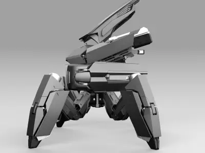Quadbot 202F 3D model