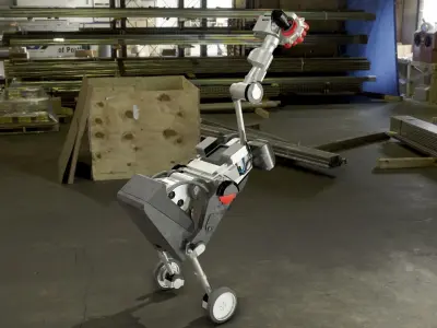 Handle Robot Boston Dynamics Low-poly 3D model