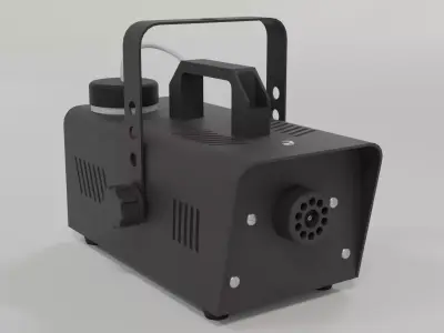 Smoke Machine Ultra High Detail 8K PBR Textures 3D model Low-poly 3D model