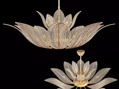 felce chandelier 3D model