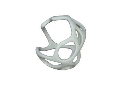 SciFi Cube Object No 28238 Low Poly Shape Texture