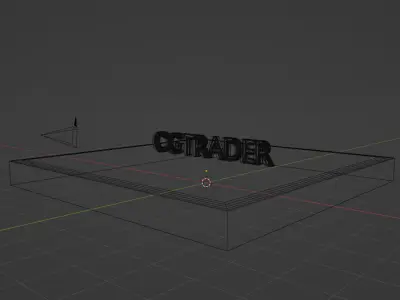 neon Text 3D model