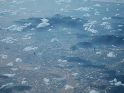 Wenzhou China City Landscape 3D Model 3D model