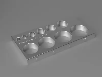 O-Ring Sizing And Storage 3D print model