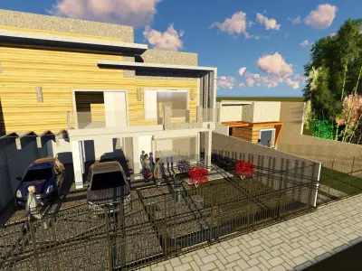  LITTLE TOWNHOUSE 3D model