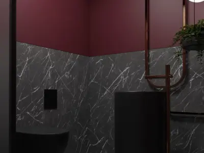 MODERN BATHROOM INTERIOR  3D model