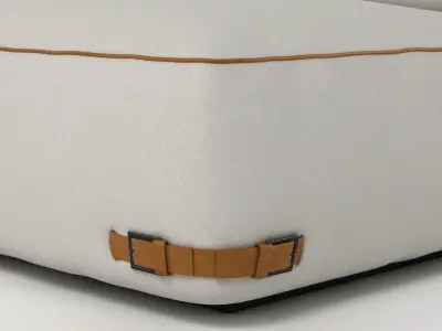 Fendi Soho Sofa 2 3D model
