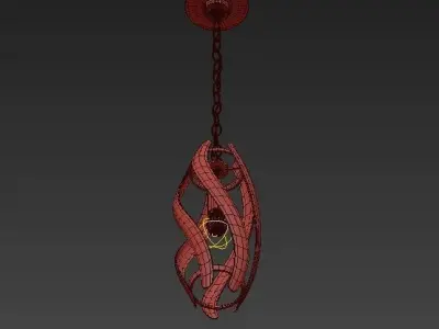 Trephine Small Pendant 3D model
