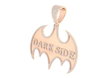 superhero batman pendant 3D print model
