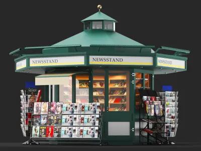  Detailed Kiosks Collection 