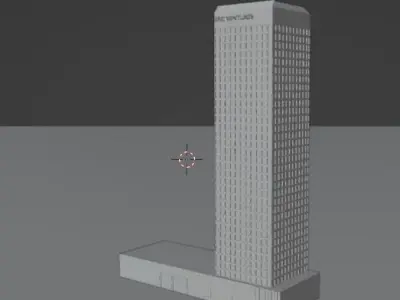 EPIC VENTURES BUILDING Free low-poly 3D model