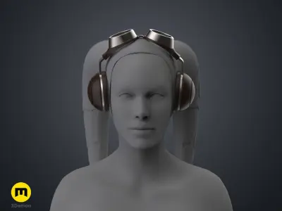 Hera Syndullas Flight Goggles - Star Wars 3D print model