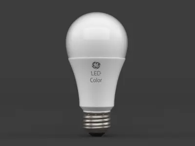 LED light bulbs 3D model