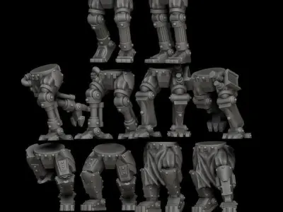 Scavenger Frontliners 3D print model