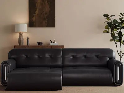 Interior scene living room 11 3D model