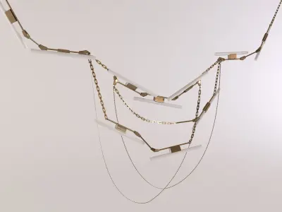 Hanging custom light 3D model