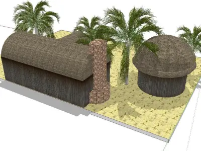 Creative Design-Holiday Cabin-0126 3D model