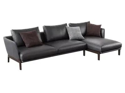 Chelsea CHC04 Corner Sofa Composition 3D model