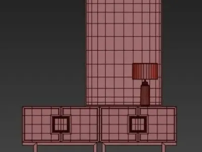 chest of drawers 41 3D model