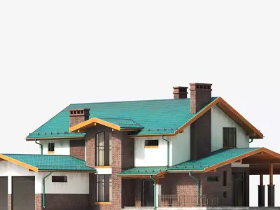 Residential House 37 3D model