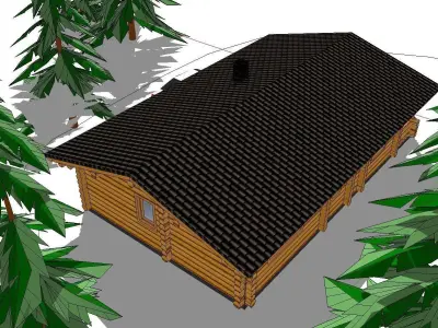 Creative Design-Holiday Cabin-058 3D model