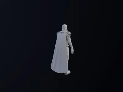 MalaK - star wars  Low-poly 3D model