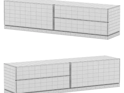 PAM TV CABINET by laskasas 3D model