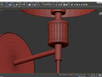 Sconce F promo Martina 2193 1W Low-poly 3D model