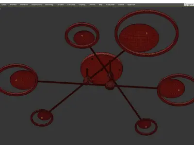 COSMO NAP SPIDER Low-poly 3D model