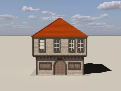 ottoman house 3D model