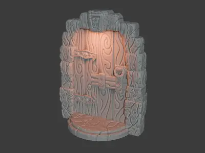 Mimic Door 3D print model