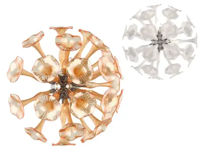 89165x Bardano Lightstar Sconce 3D model